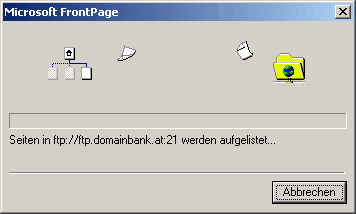 Dialog: Dateitransfer l�uft